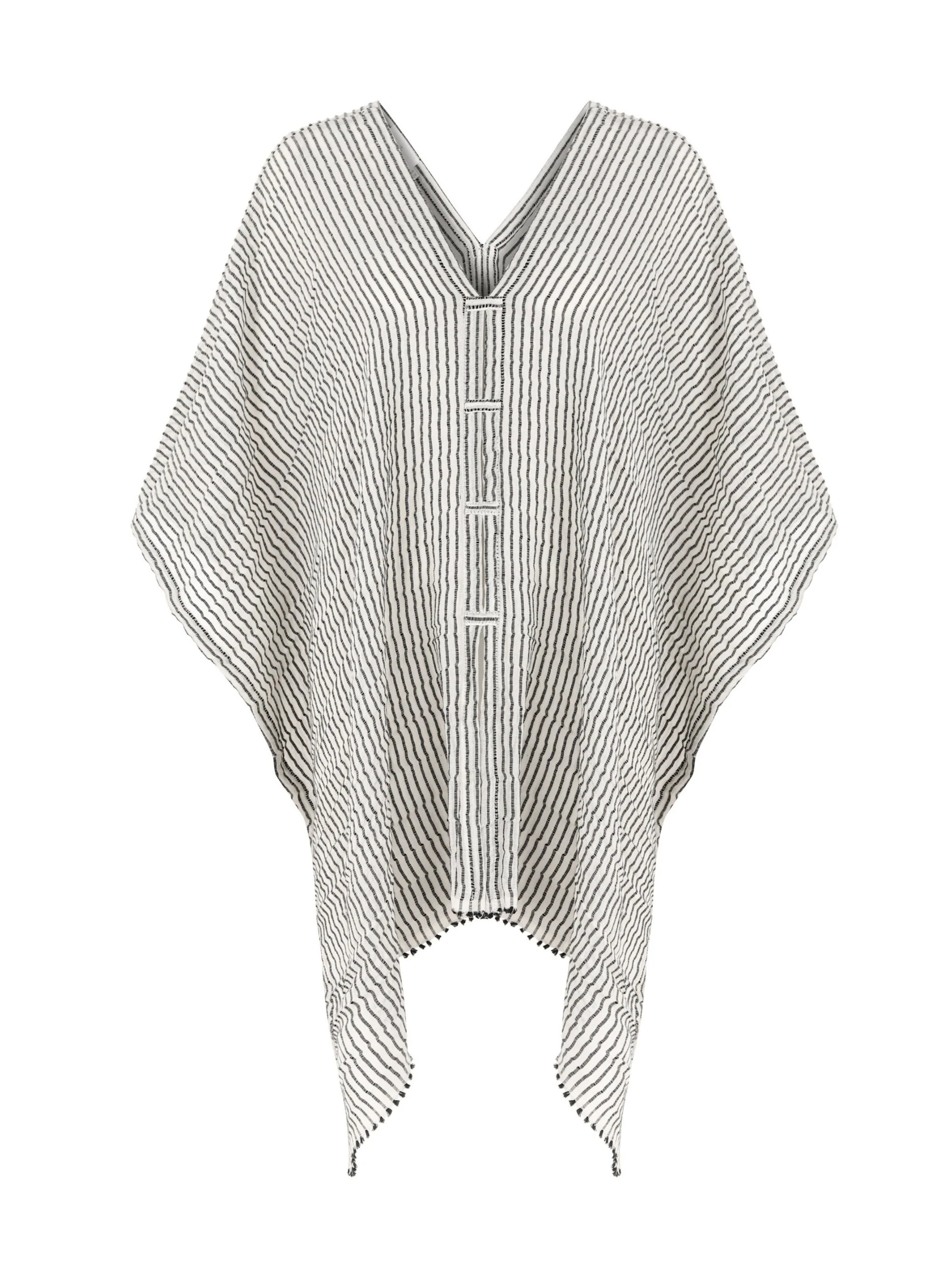 Ava Kimono - Black Stripes - Image 8