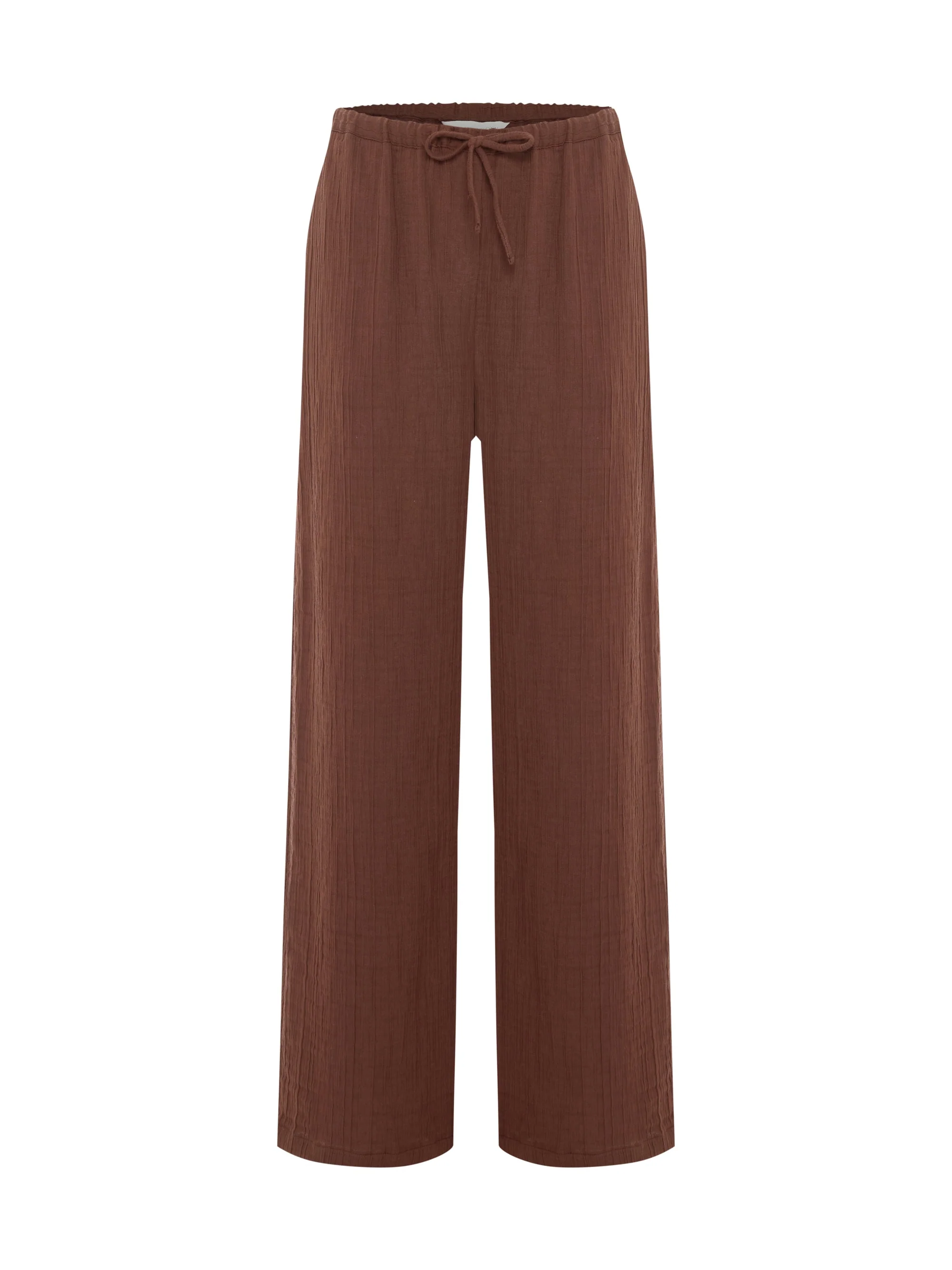 Kaya Drawstring Pants - Terracotta - Image 8