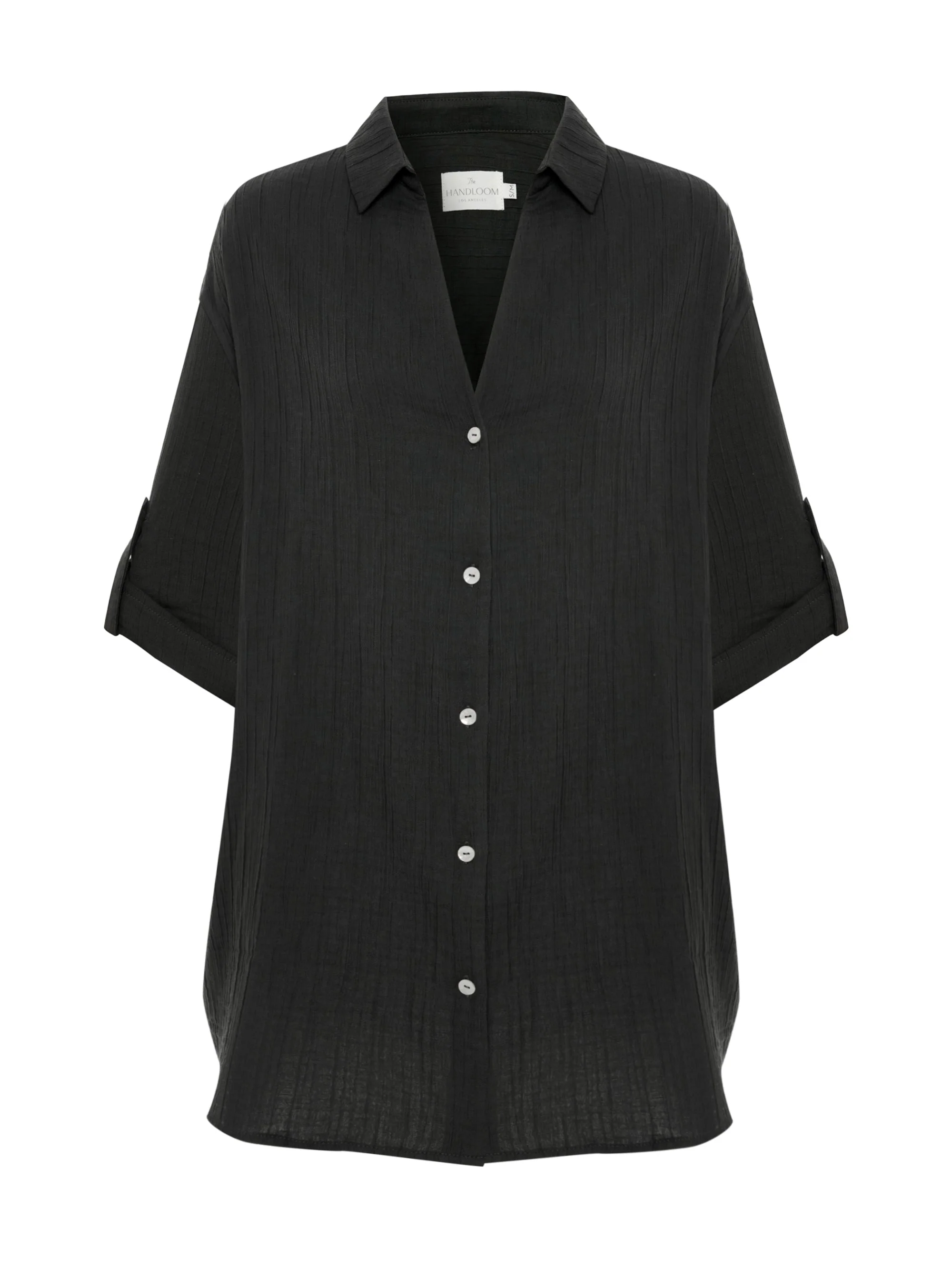Kaya Oversized Shirt Dress - Charcoal - Image 8
