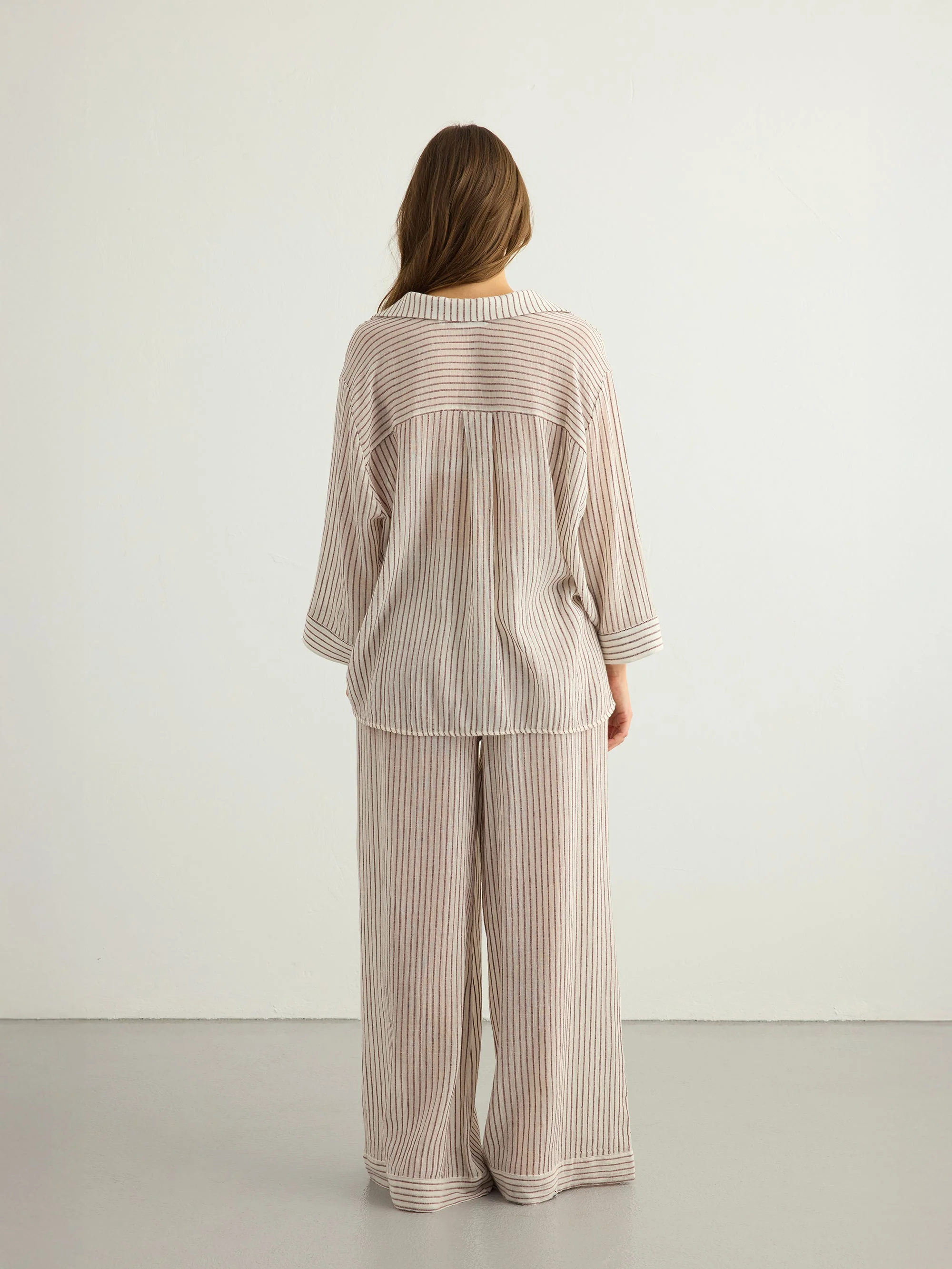 Voyage Set - Burgundy Stripes - Image 4